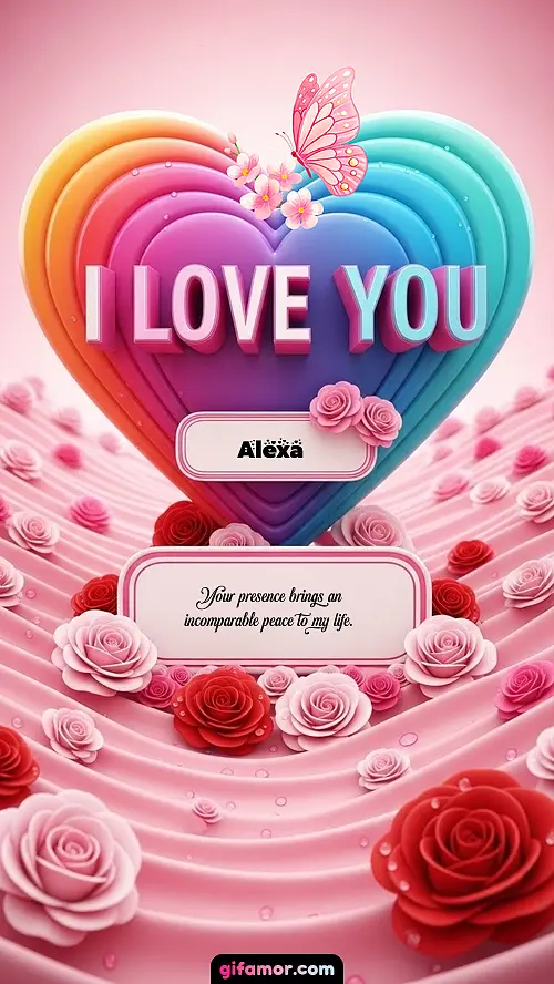 I Love You XXV Alexa