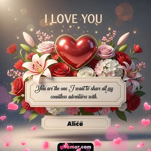 I Love You XIX Alice