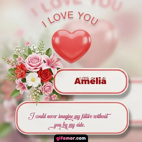 I Love You XI Amelia