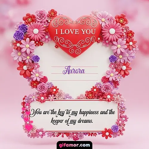 I Love You IX Aurora