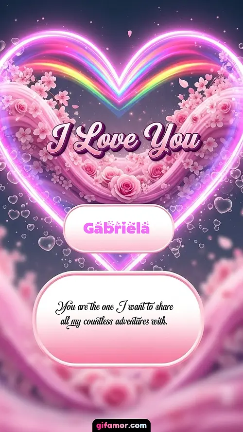I Love You XXVIII Gabriela