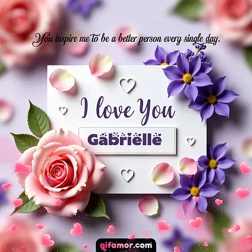 I love You II Gabrielle
