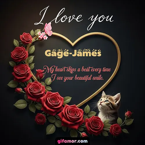 I love you Gage-James