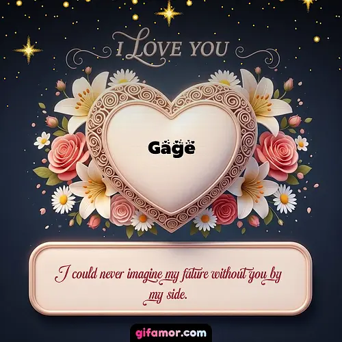 I Love You XVI Gage