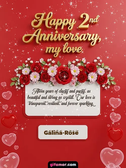 Happy 2st anniversary, my love I Galina-Rose
