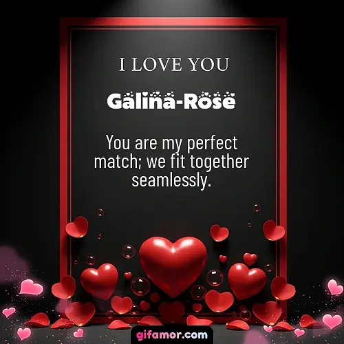 I love you I Galina-Rose