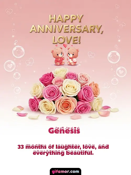 Happy anniversary, love! IV Genesis