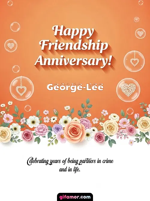Happy friendship anniversary! III George-Lee