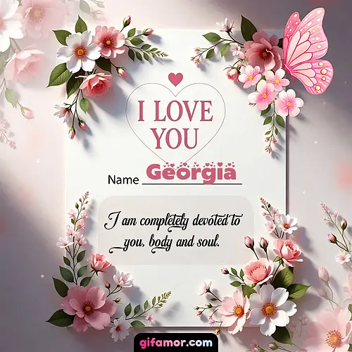 I love you IV Georgia