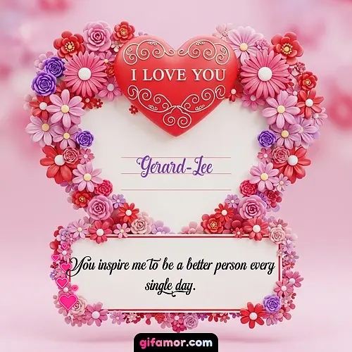I Love You IX Gerard-Lee
