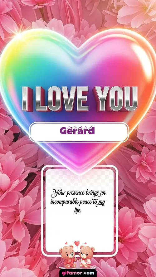 I Love You XXVII Gerard
