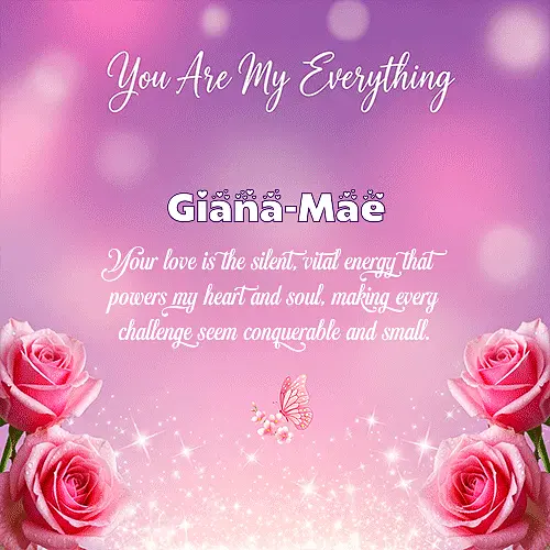 You are my everything IV Giana-Mae