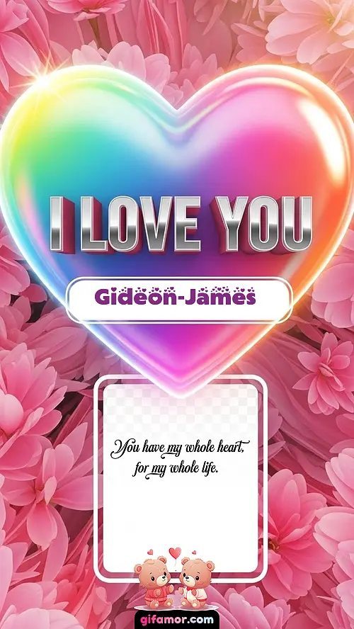I Love You XXVII Gideon-James