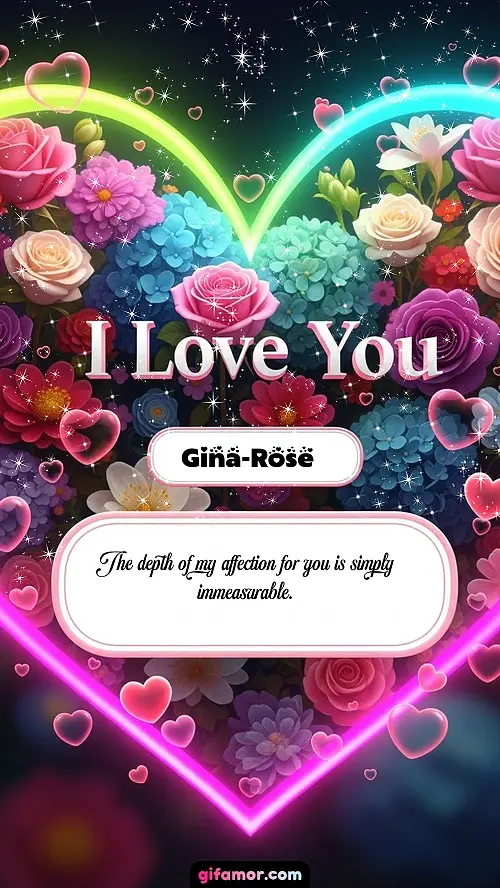 I Love You XXX Gina-Rose
