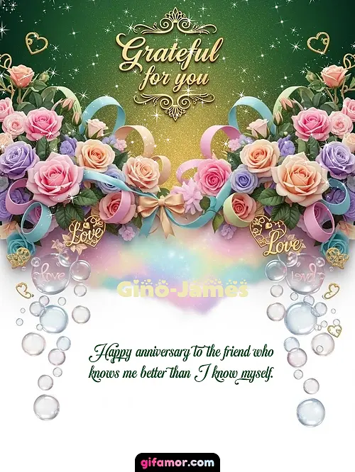 Grateful for you! IV Gino-James