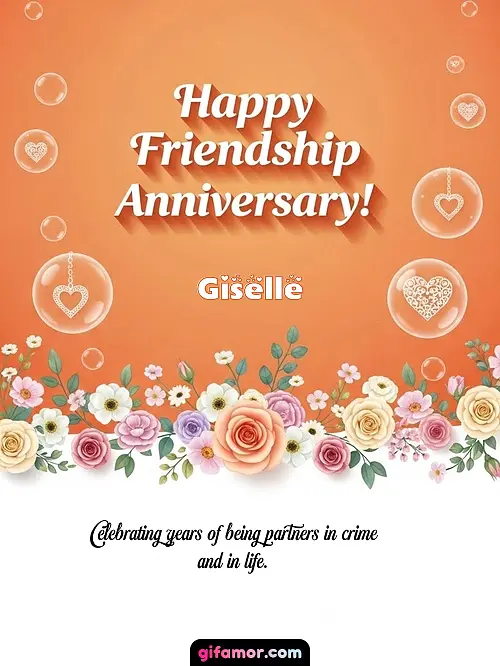 Happy friendship anniversary! III Giselle