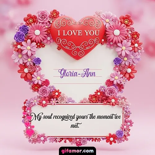 I Love You IX Gloria-Ann