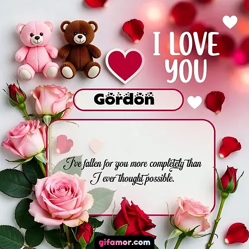 I Love You VII Gordon