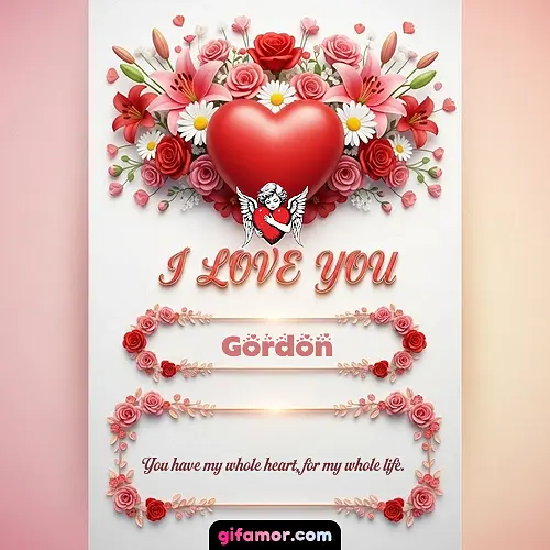 I Love You XXII Gordon