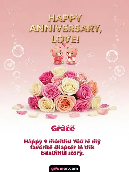 Happy anniversary, love! IV Grace