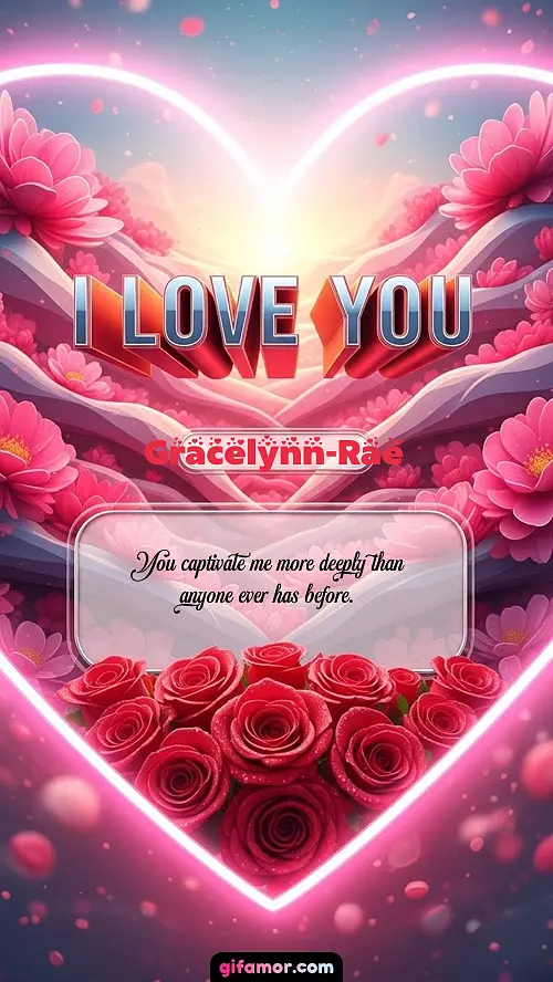 I Love You XXVI Gracelynn-Rae