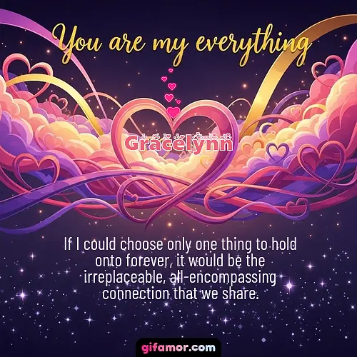 You are my everything	II Gracelynn