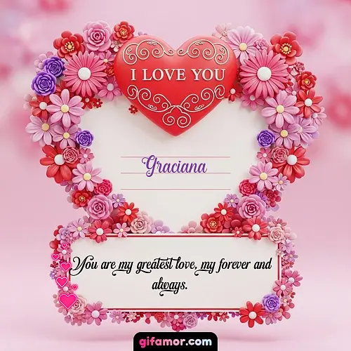 I Love You IX Graciana