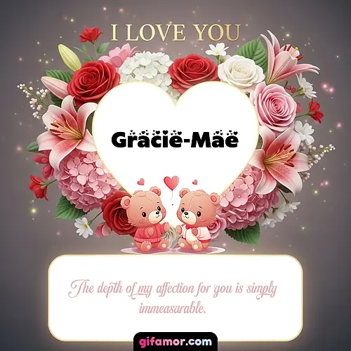 I Love You XV Gracie-Mae