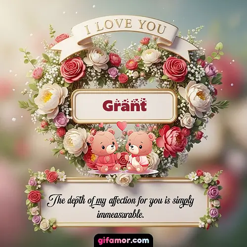 I Love You X Grant