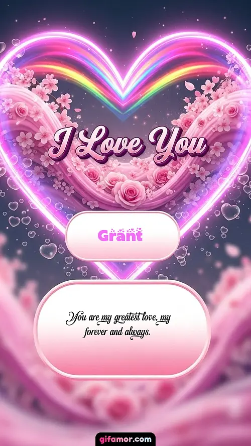 I Love You XXVIII Grant