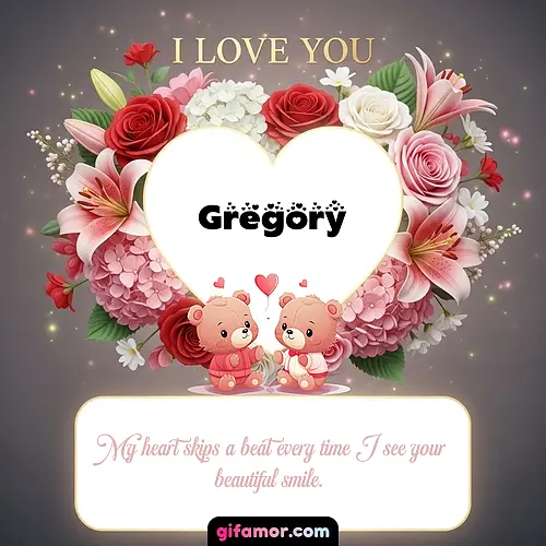 I Love You XV Gregory