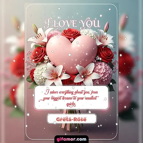I Love You XIII Greta-Rose