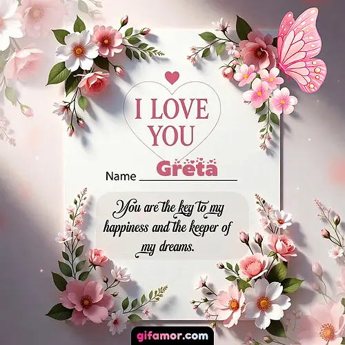 I love you IV Greta