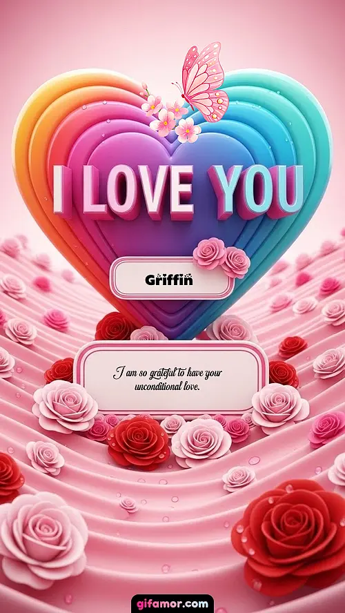 I Love You XXV Griffin