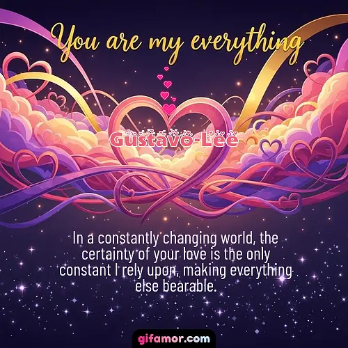 You are my everything	II Gustavo-Lee